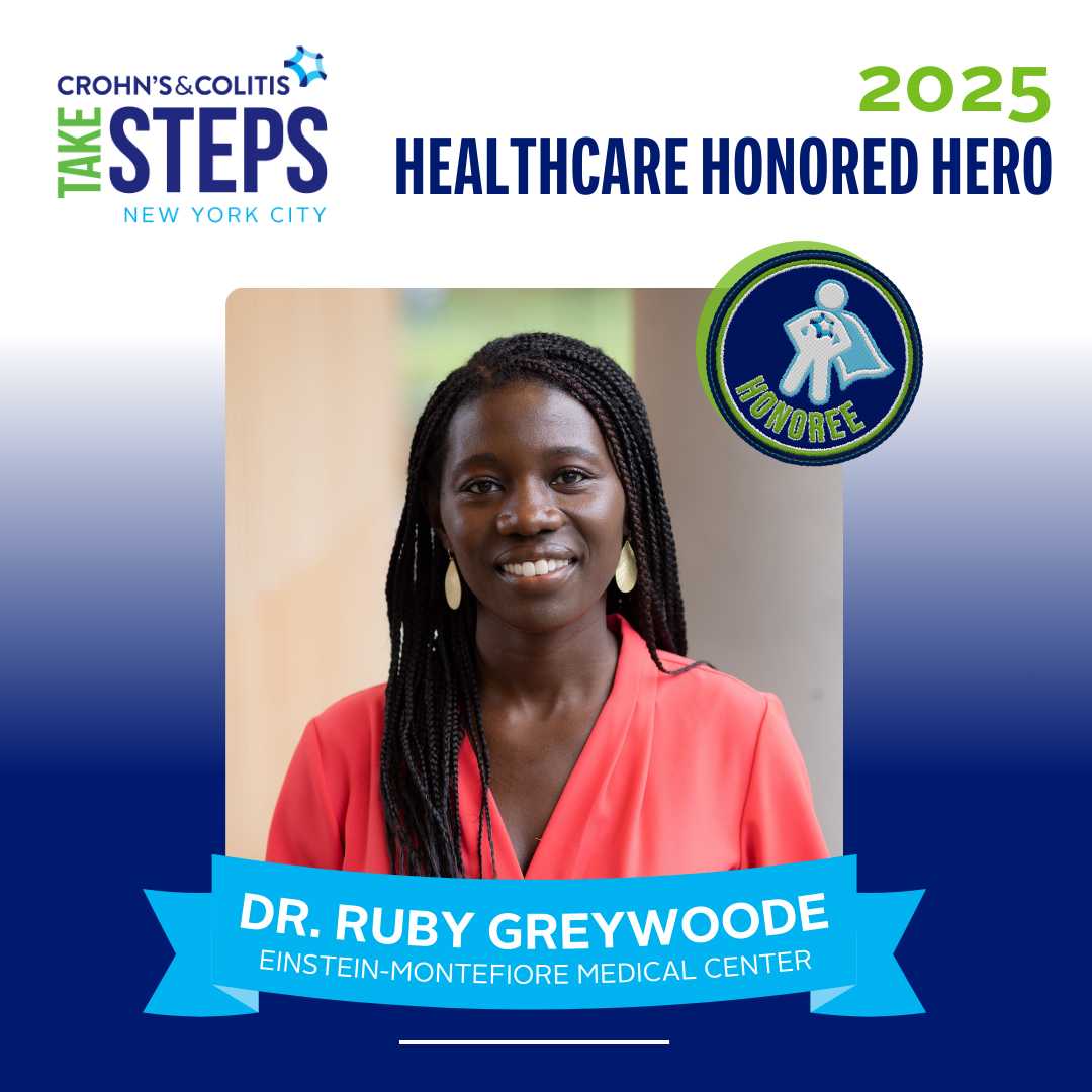 Dr. Ruby Greywoode Honored as 2025 New York City Take Steps Healthcare Hero