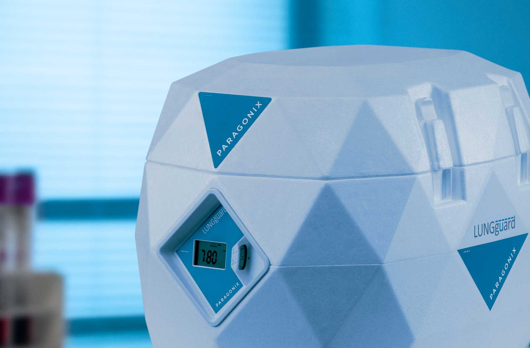 Innovative Cooling, Transport and Data Tracking of Donor Lungs